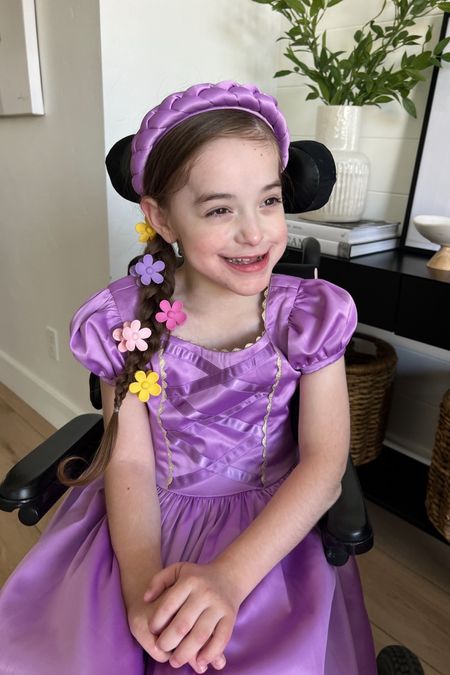 How cute does Charlie look in her Repunzel princess costume from Janie & Jack?! This costume is perfect for dress up or Halloween!! 

#LTKstyletip #LTKkids #LTKSeasonal