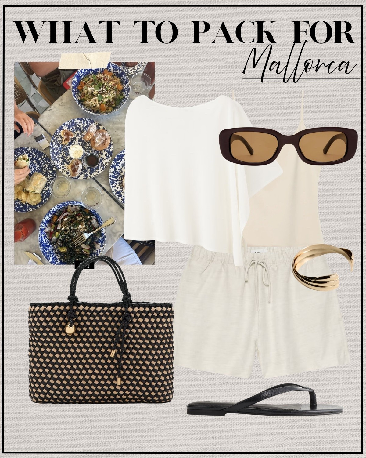 what to pack for mallorca in a carry-on 

travel capsule / europe summer / minimal style / spain outfits

#LTKootd #LTKTravel