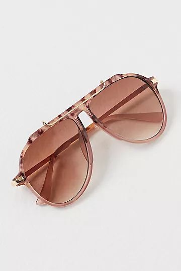 Ventura Oversized Aviator Sunglasses | Free People (Global - UK&FR Excluded)