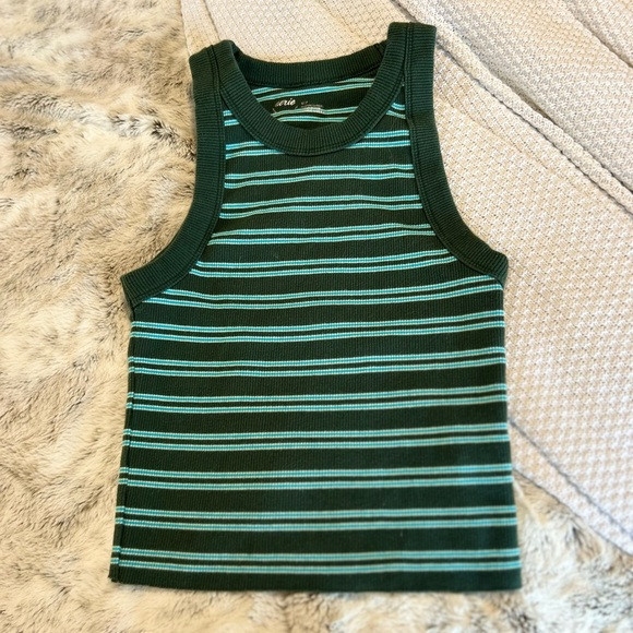 Aerie Striped Tank top | Poshmark