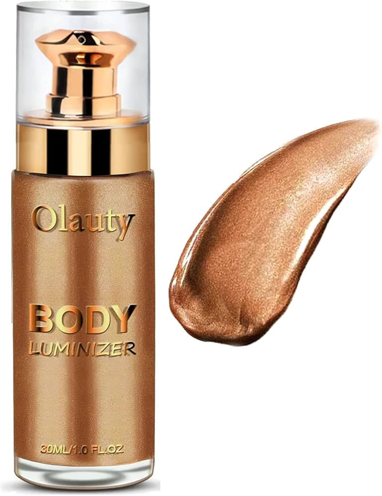 Makeup Body Shimmer, Liquid Bronzer, Face Body Highlight Contouring Smooth Shimmer Nose Eye Conto... | Amazon (US)