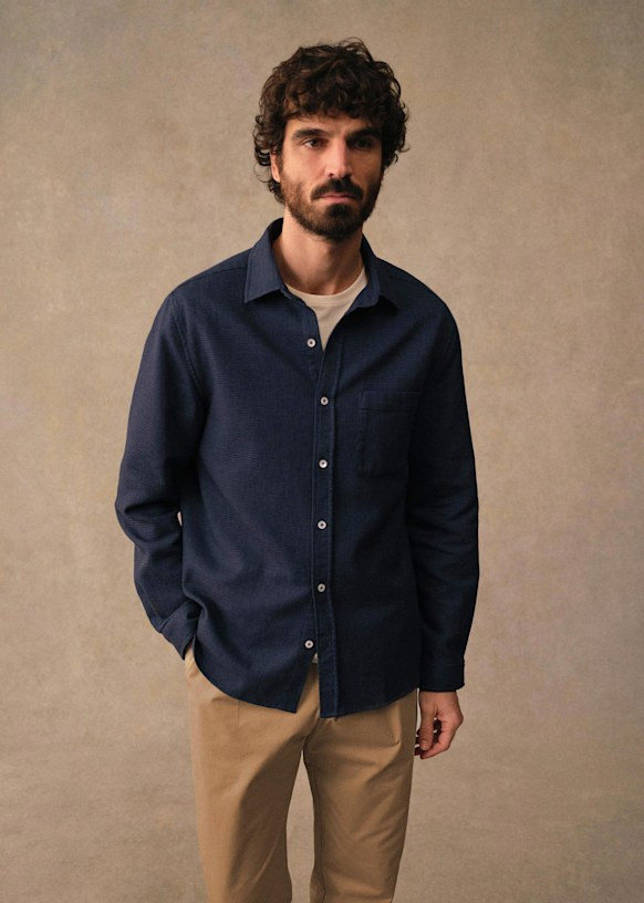 Lars Waffle Shirt | Sezane Paris - US