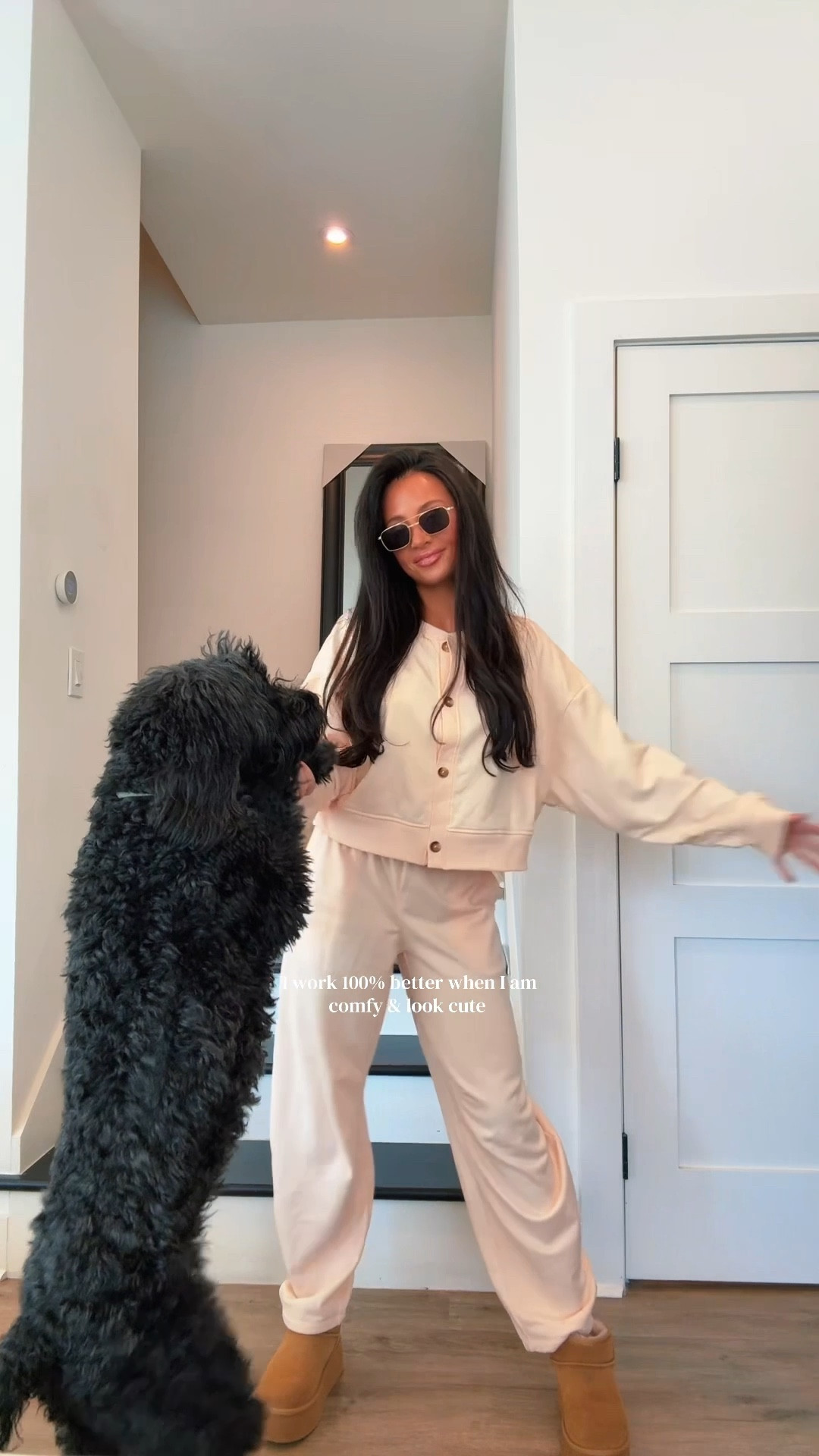 Comfort + confidence = productivity 🤍 target for the win with this set 🥰🫶


#ootd #outfit #lounge #target 


#LTKdayinmylife #LTKootd #LTKgrwm