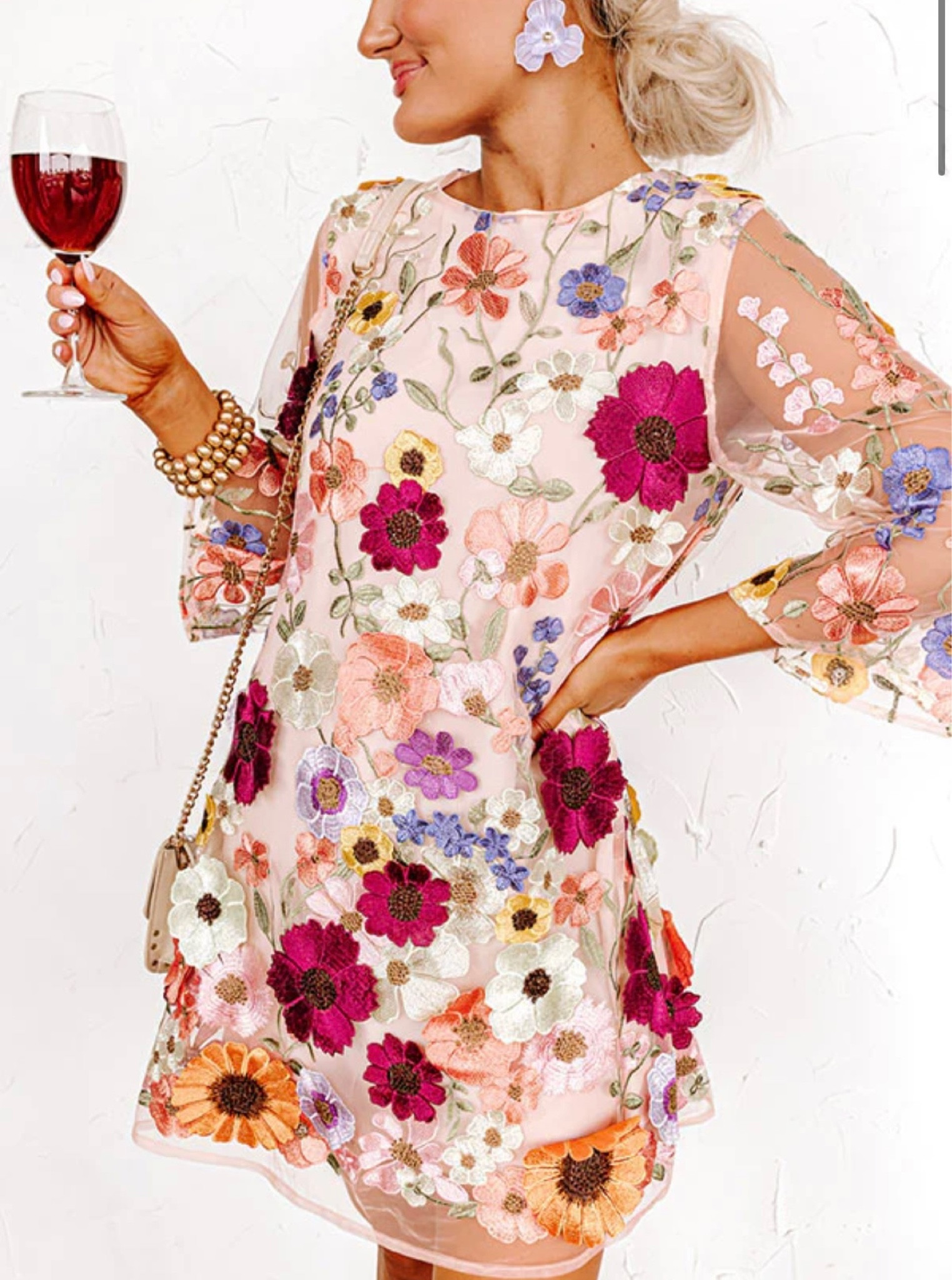 Pretty In Provence Embroidered Mini Dress

#LTKunder100 #LTKstyletip #LTKwedding