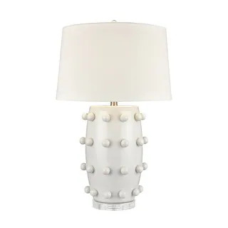 Torny 28'' High 1-Light Table Lamp - White | Bed Bath & Beyond