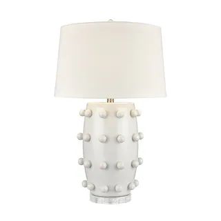 Torny 28'' High 1-Light Table Lamp - White | Bed Bath & Beyond