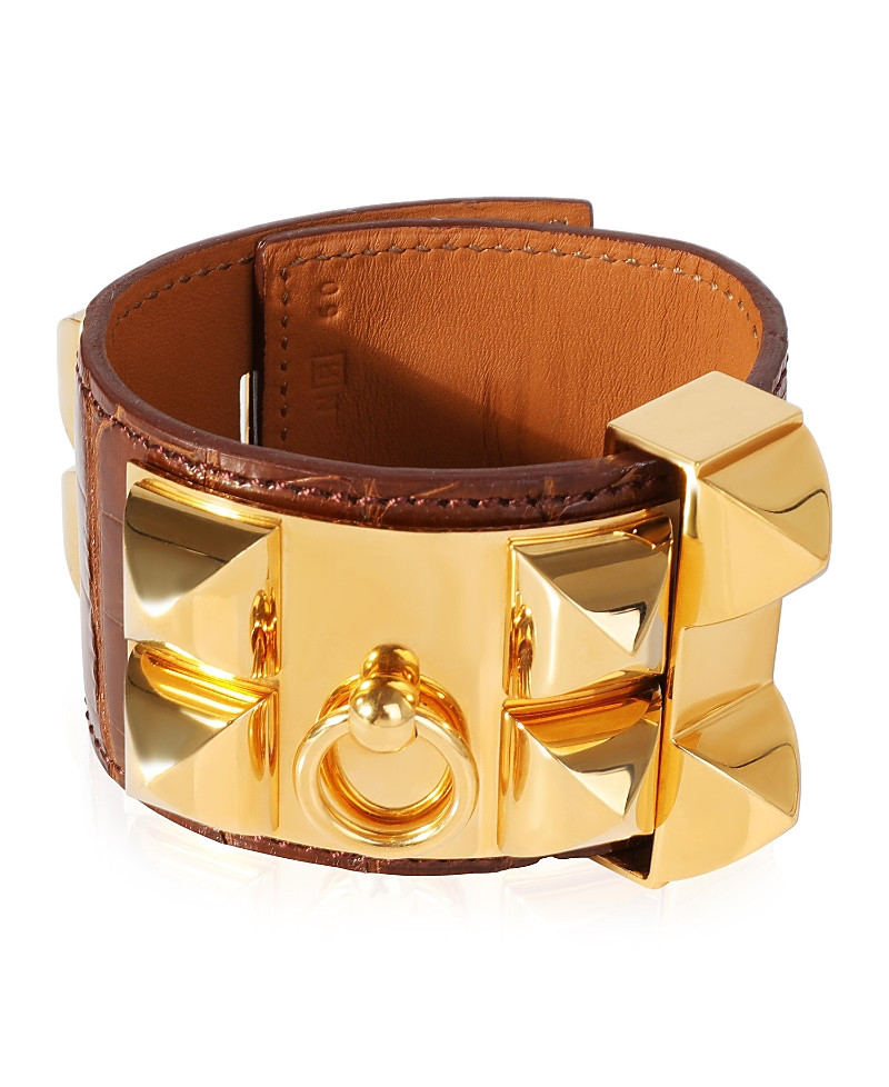 Pre-Owned Hermes Collier De Chien Base Metal Bracelet | Bloomingdale's (US)