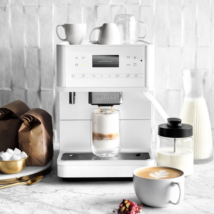 Miele CM6160 Milk Perfection Fully Automatic Coffee Maker & Espresso Machine | Williams-Sonoma