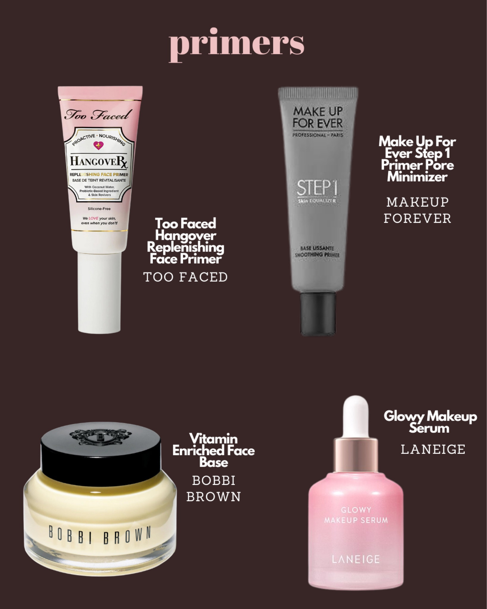 SEPHORA SALE RECS: PRIMERS

#LTKGiftGuide #LTKBeautySale #LTKbeauty