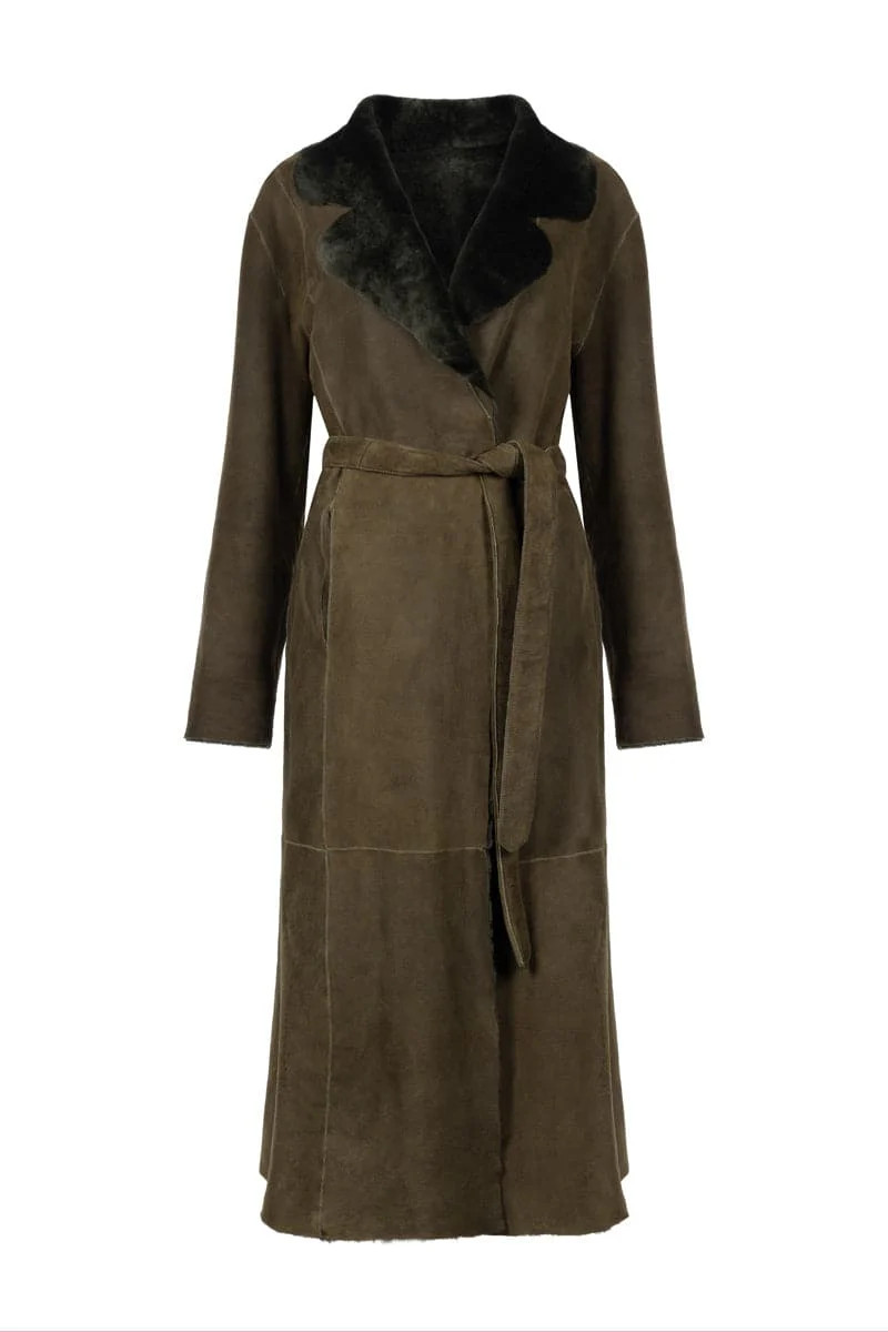 BELLA REVERSIBLE SHEARLING COAT | Verheyen | CULT MIA | CULT MIA UK LTD