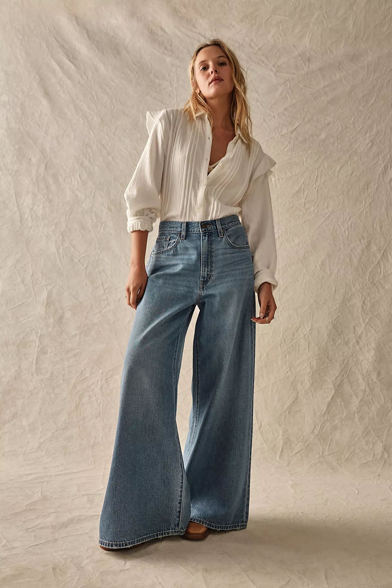 Levi's XL Flood Jeans | Free People (Global - UK&FR Excluded)