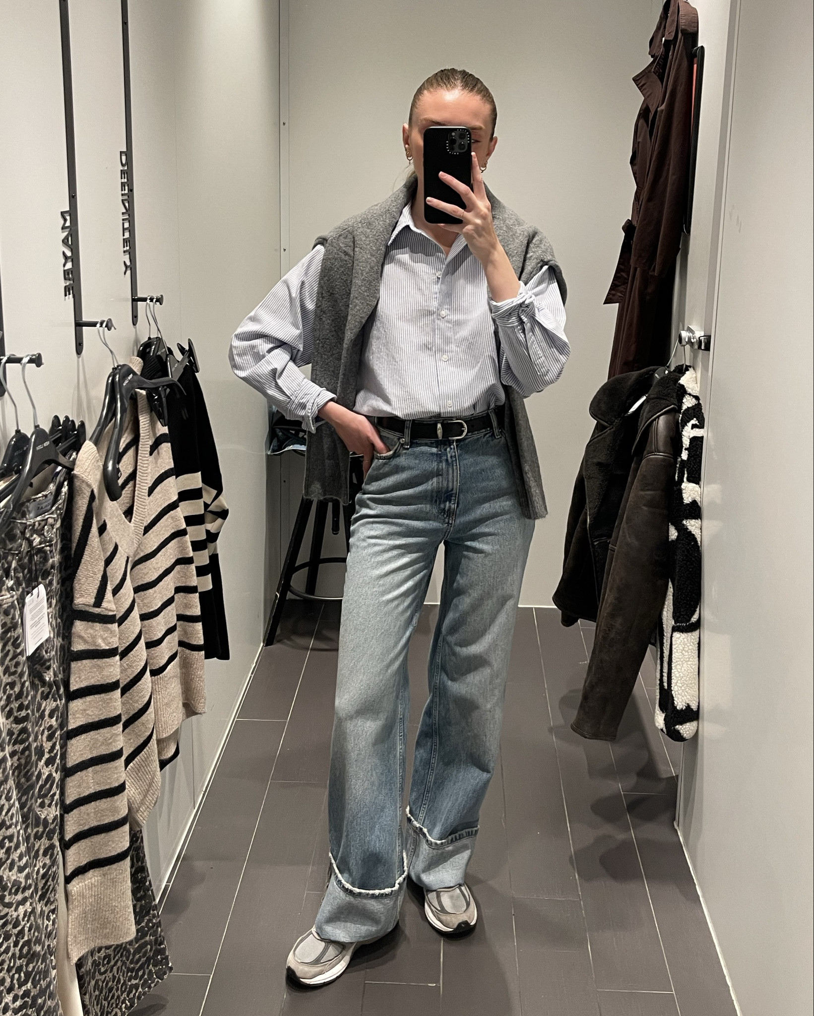 New Look try-on 🍂
Size 12 in the Oxford striped blue shirt
Size 8 in the cuffed blue jeans



#LTKautumn #LTKeurope #LTKuk