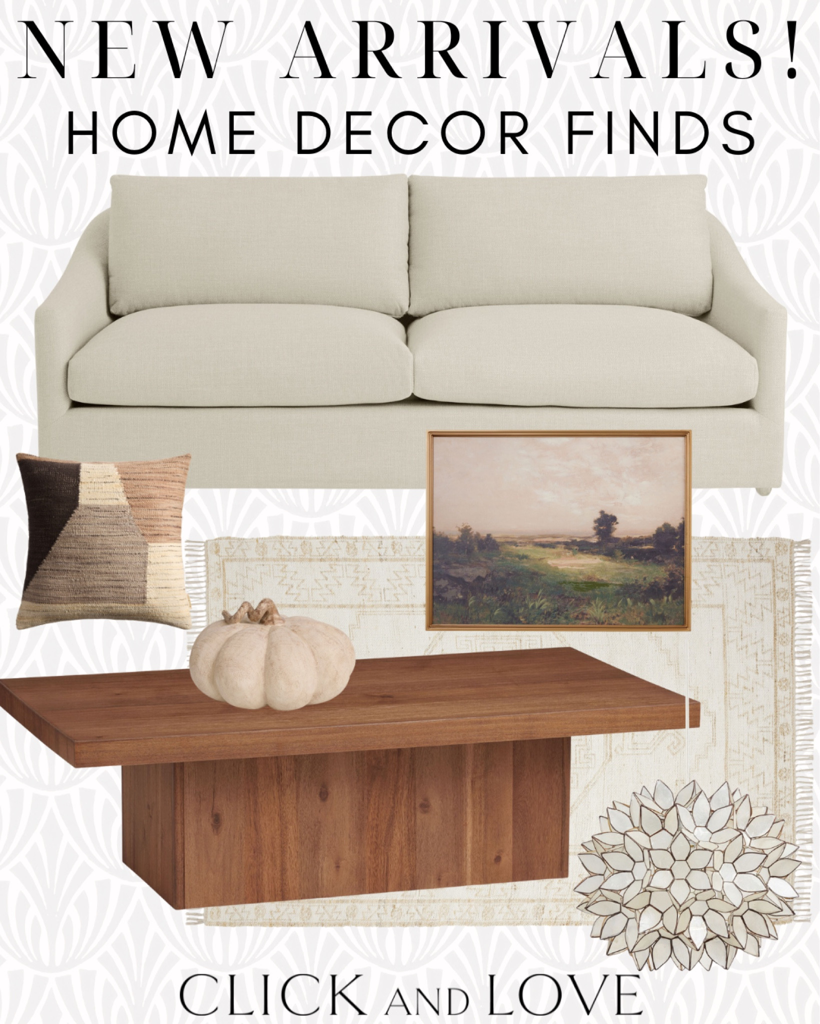 New home decor finds from World Market! World Market has some really great pieces right now. Affordable prices too!

Home decor, home finds, affordable furniture, budget friendly furniture finds, interiors, interior design, bedroom finds, accent furniture, lighting, lamp, affordable decor, pillow cover, pattern pillow, pillows, pendant, chandelier, floral lighting, area rug, sofa, couch, dark green accents, pumpkin, cream pumpkins decor, wooden table, coffee table, home refresh, fall interiors, neutral furniture

#LTKStyleTip #LTKSeasonal #LTKHome