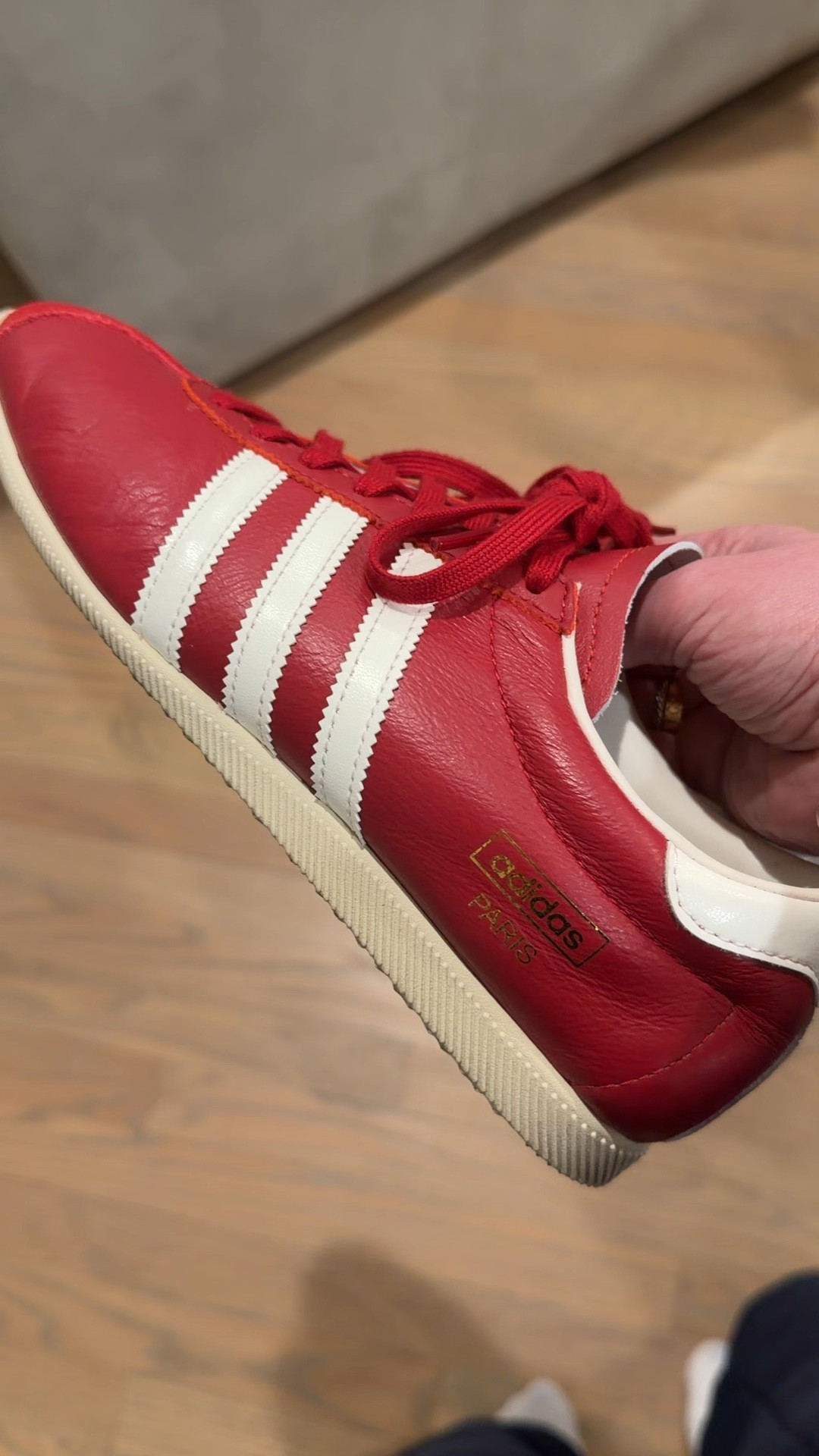 Love these red adidas sneakers!  Make sure to size down a whole size!

#LTKootd #LTKmomlife #LTKOver40