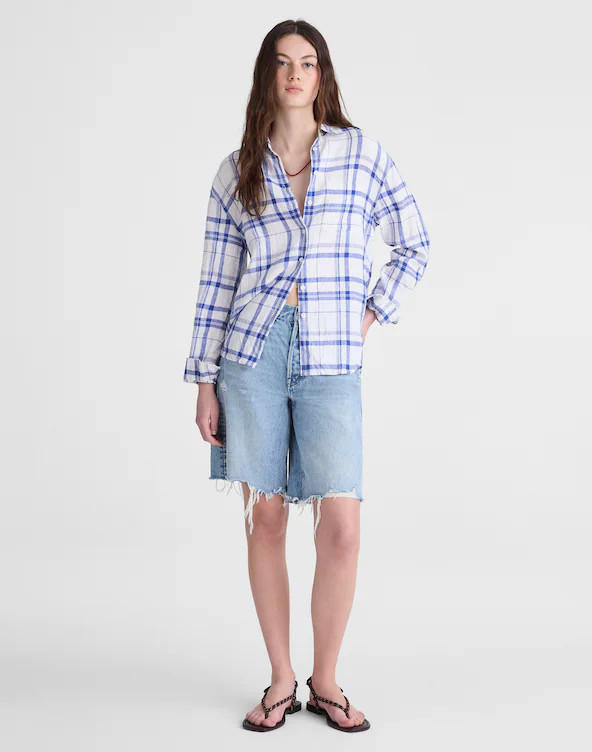 The Easy Shirt in 100% Linen | Madewell
