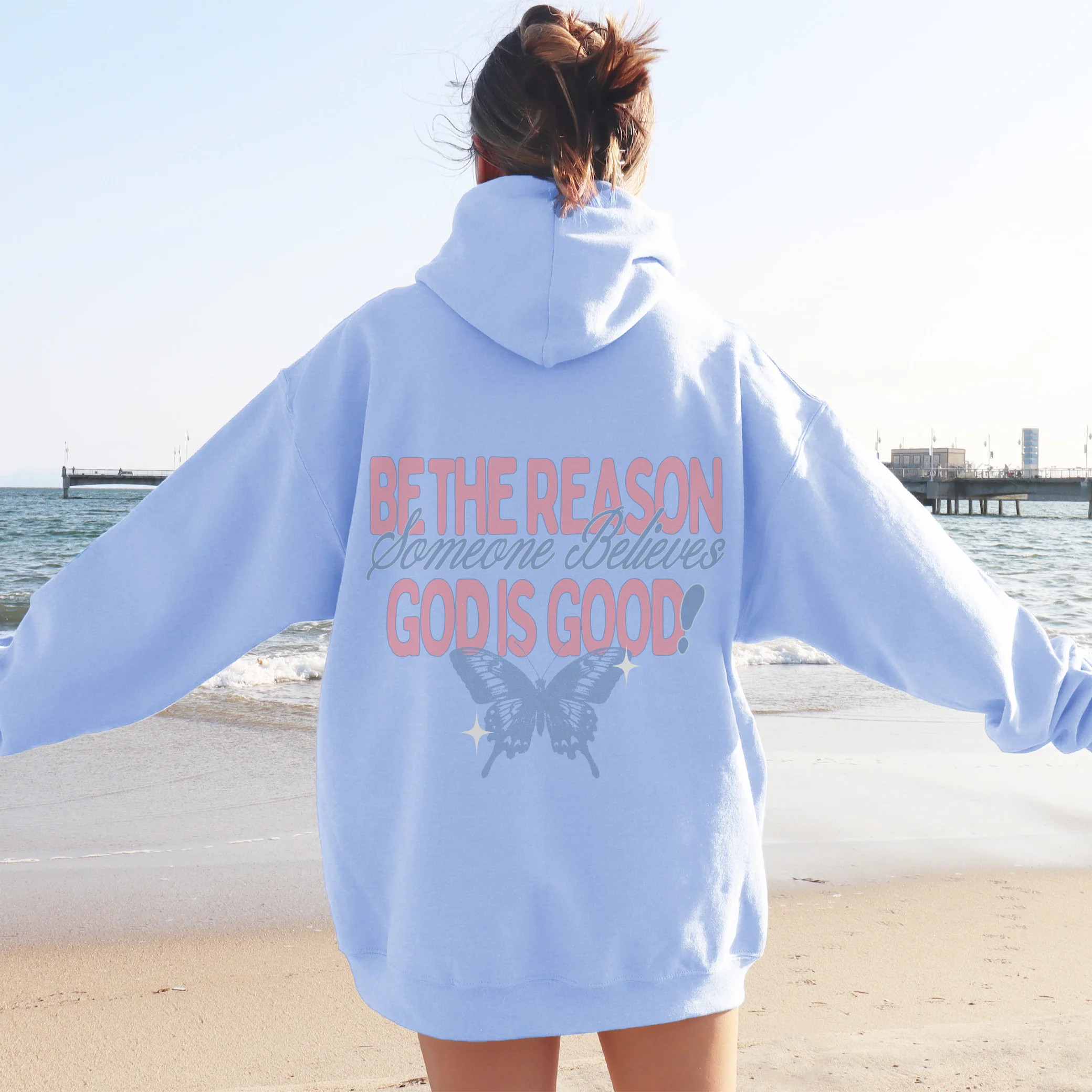 Be The Reason Pullover Hoodie | Gods Love Overcomes