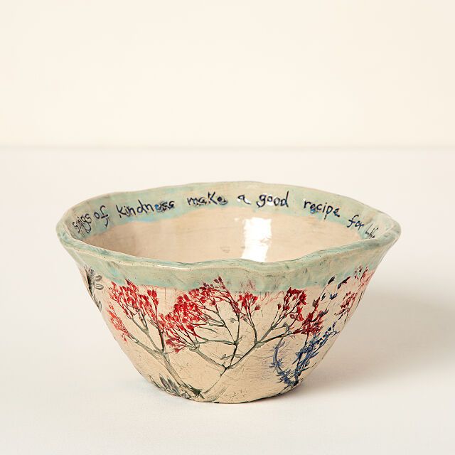 Sprigs of Kindness Bowl | UncommonGoods