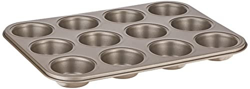Cuisinart Chef's Classic Nonstick Bakeware 12-Cup Muffin Pan, Champagne | Amazon (US)
