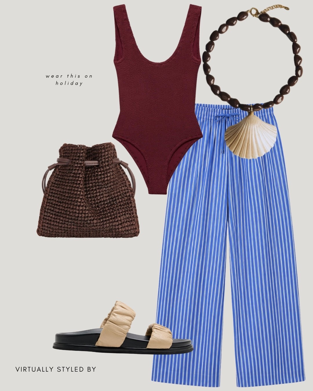 Ways to wear stripe poplin trousers for summer

#LTKsummer #LTKuk #LTKeurope