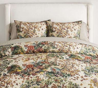 Fantastical Forest Reversible Duvet Cover | Pottery Barn (US)