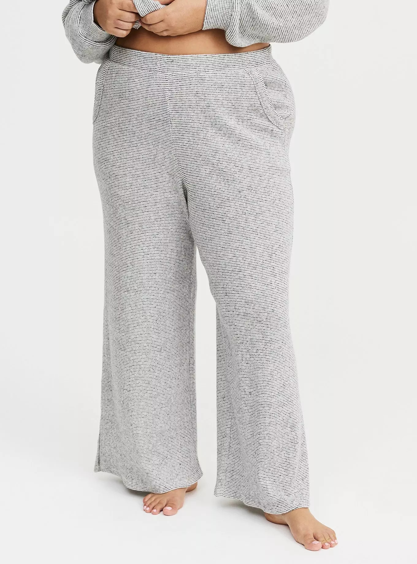 Rib Wide-Leg Lounge Pant | Torrid (US & Canada)