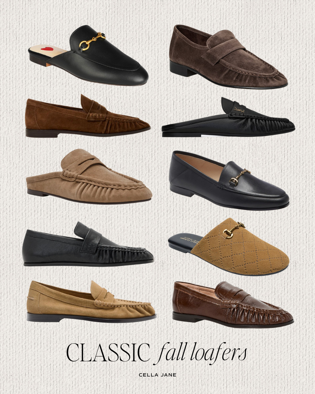 Classic loafers for fall! Great for work or everyday wear. Linking options at different price points!