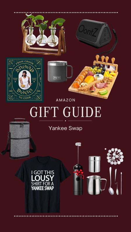 Amazon Yankee Swap Gift Ideas, white elephant gifts, Christmas presents 

#LTKGiftGuide #LTKparties #LTKHoliday