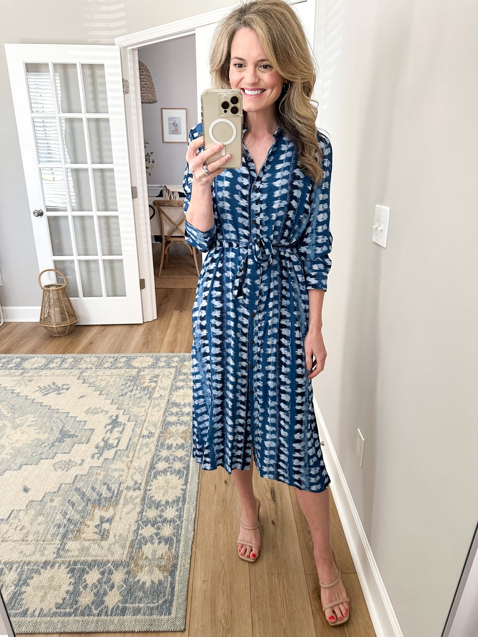 #walmartpartner This is the perfect spring dress for work and everything else in between! I am wearing the size small. @walmartfashion Also linking more color options! #walmartfashion 

Thank you to @walmart for sponsoring this post! 

#LTKstyletip #LTKworkwear #LTKfindsunder50