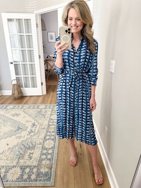 #walmartpartner This is the perfect spring dress for work and everything else in between! I am wearing the size small. @walmartfashion Also linking more color options! #walmartfashion 

Thank you to @walmart for sponsoring this post! 

#LTKstyletip #LTKworkwear #LTKfindsunder50