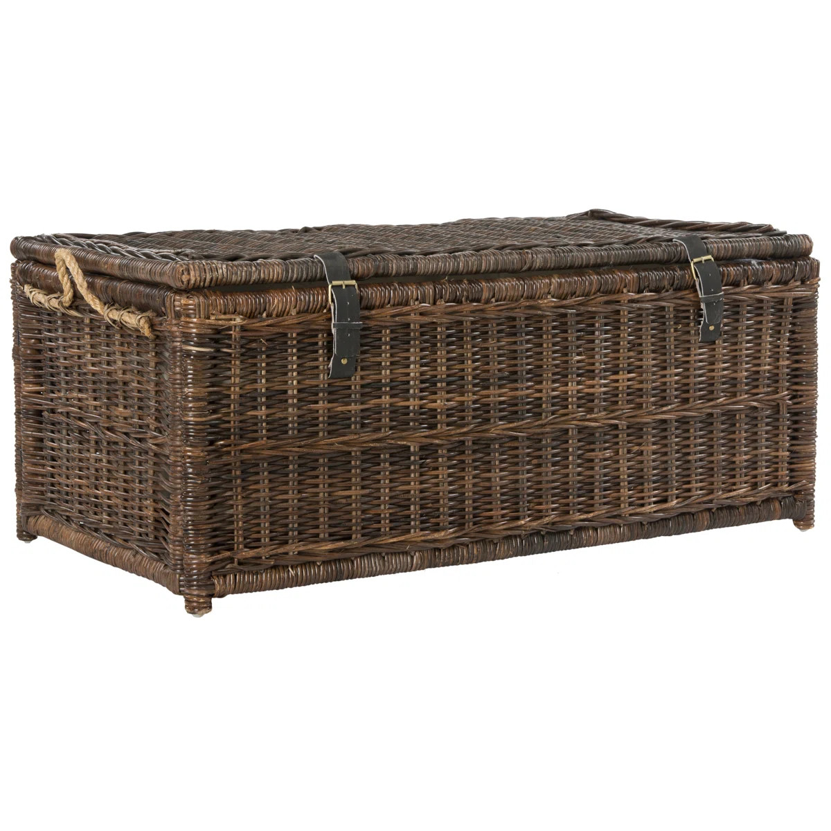 Caden 46" Wicker Storage Trunk | Wayfair North America