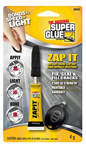 Super Glue - ZAPIT - Light Curing Adhesive - 4 Gram Tube | Amazon (US)