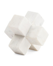 7in Marble Jack Decor | TJ Maxx