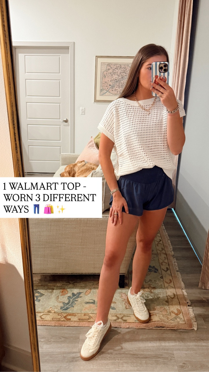 #WalmartPartner getting that cost per wear REALLLL low 😉

Sometimes the best closet staples are the ones you least expect🤍

I grabbed this oversized @WalmartStyle tee and immediately styled it 3 completely different ways! 

Not to mention it’ll definitely be doubling as a swim cover-up before summer’s over👙
•
•
•
#walmartstyle #affordablefashion #outfitinspiration #walmartfinds basic tee outfits, capsule wardrobe, affordable fashion, casual outfit ideas, vacation outfits, women’s fashion

#LTKgrwm #LTKootd #LTKActive