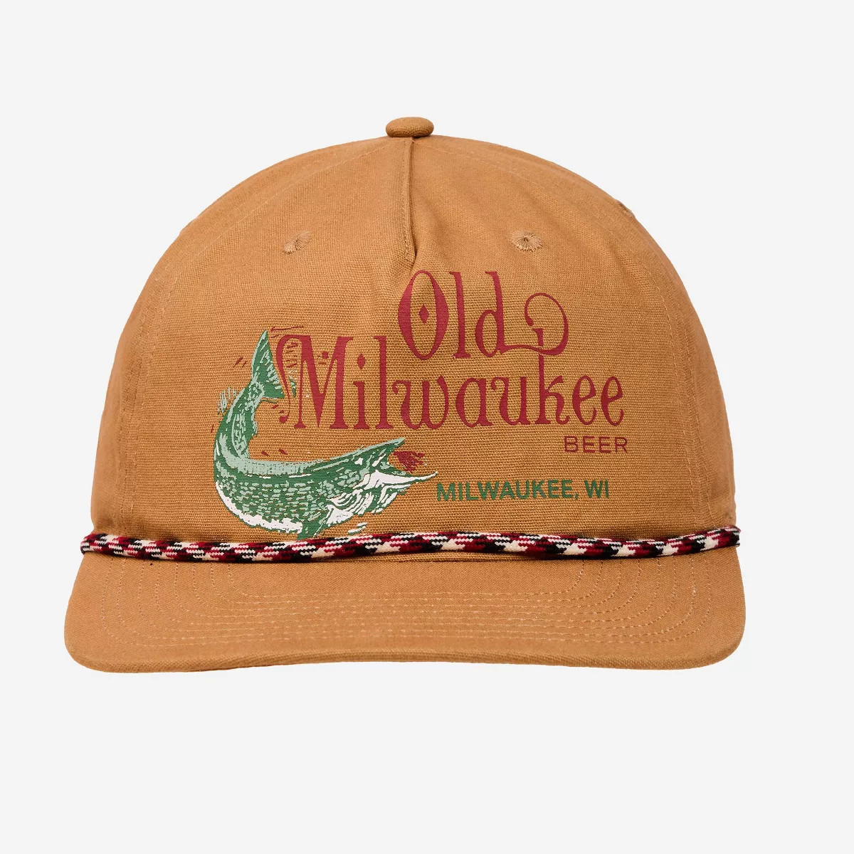 Men's Old Milwaukee Baseball Hat - Rust | Target