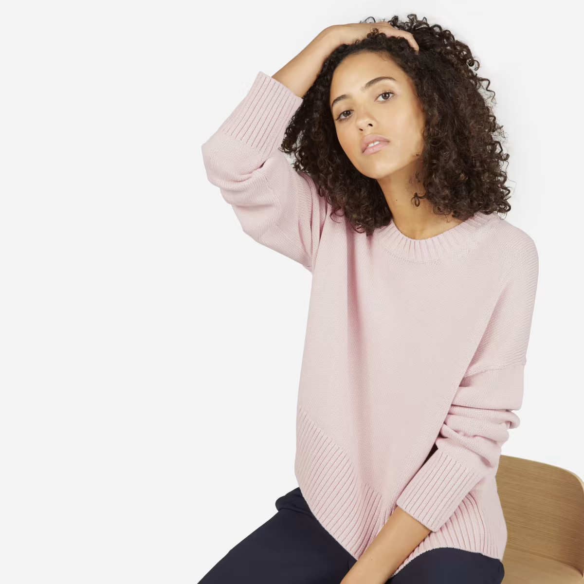 The Soft Cotton Square Crew | Everlane