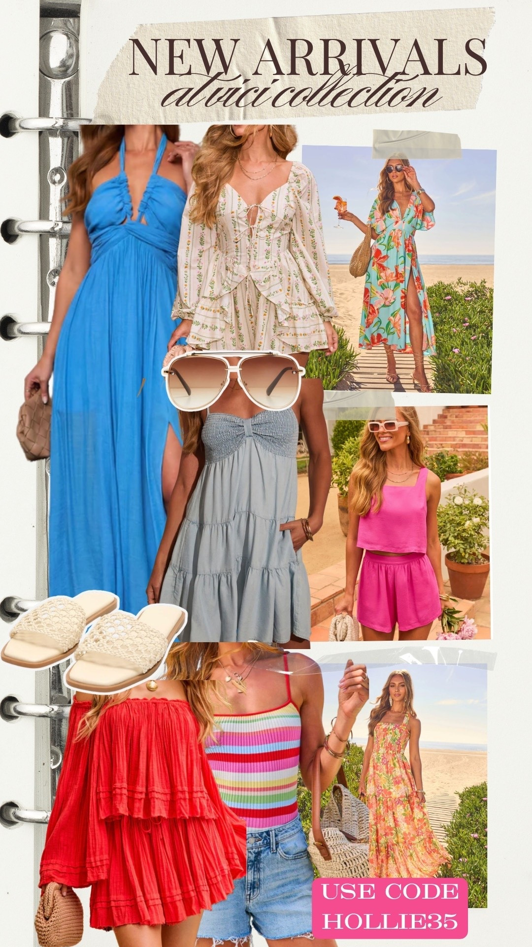 Use code hollie35 for 35% off everything or code Hollie50 for 50% off one item!