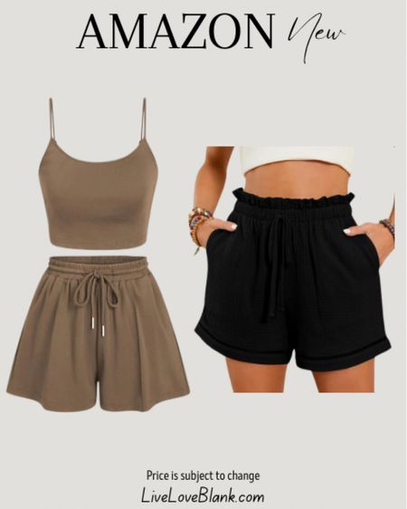 Amazon new releases 
Summer fashion
Summer tank and short set
Casual high waist shorts 
#ltku



#LTKFindsUnder50 #LTKTravel #LTKStyleTip