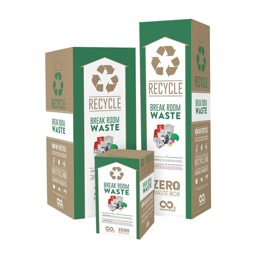 TERRACYCLE US LLC 6 Gal. Electrical Wires and Cables Recycling Containers Mail Back Zero Waste Boxes | The Home Depot