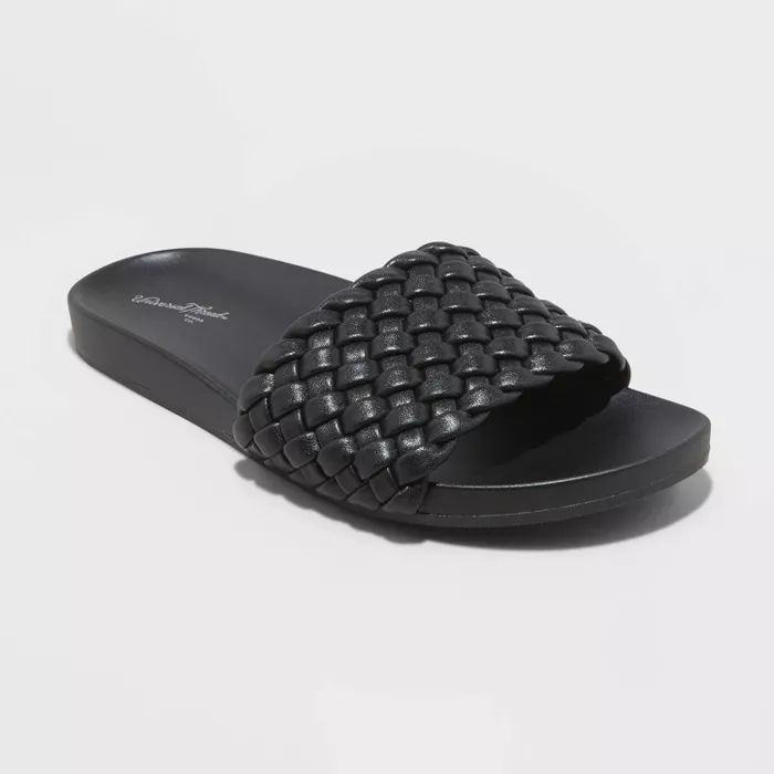 Women's Polly Woven Slide Sandals - Universal Thread™ | Target