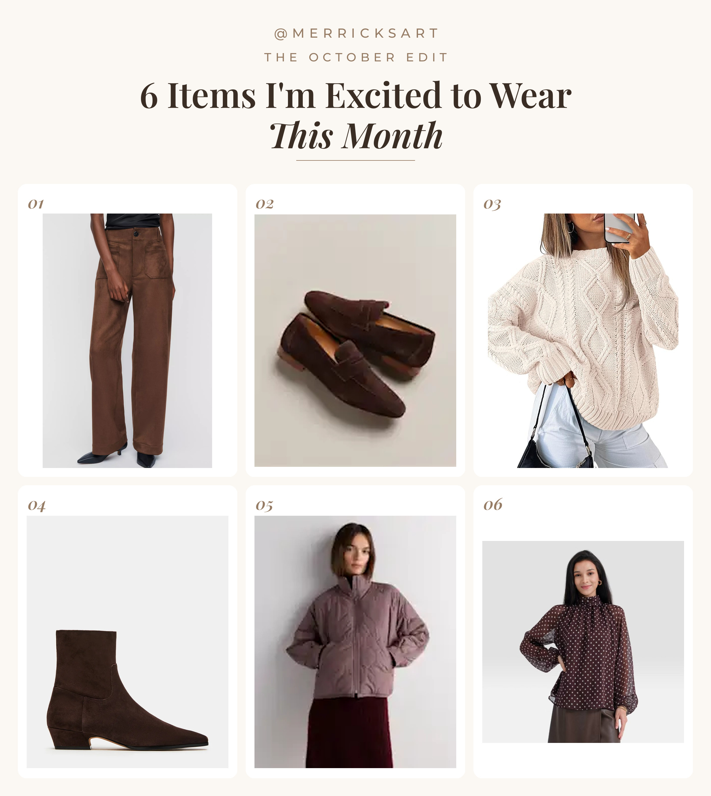 Weather is cooling down- these are the items I am excited to wear this month! @quince @anthropologie @amazon @target

#LTKootd