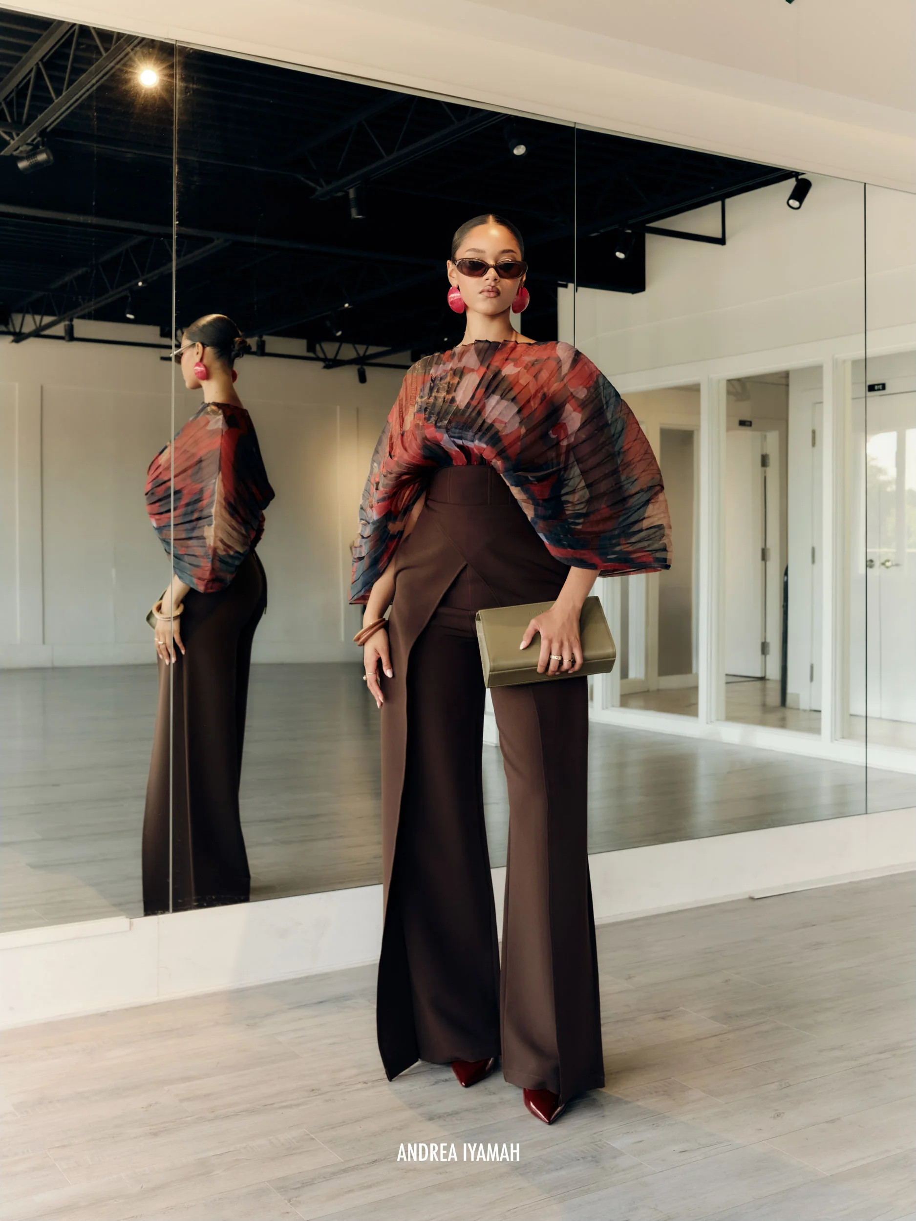 ANDREA IYAMAH SOMBRA BODYSUIT - LEWE | ANDREA IYAMAH
