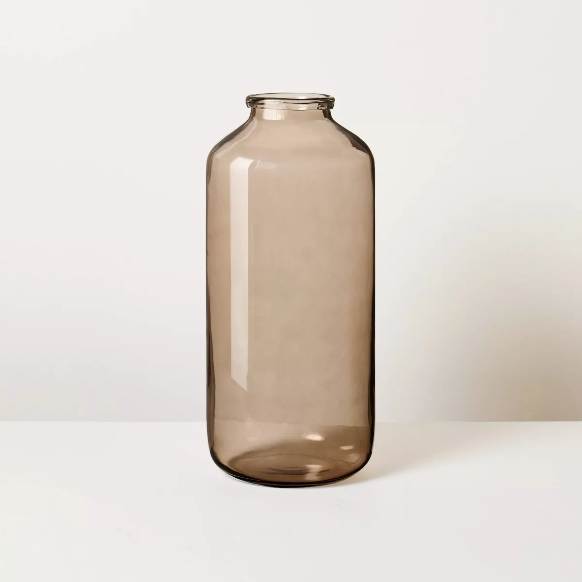 Glass Vase Tan - Hearth & Hand™ with Magnolia | Target