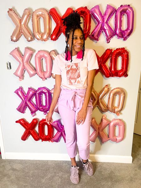 Valentine’s Outfit +
Valentine’s Decor / Balloon Wall

#LTKstyletip #LTKSeasonal