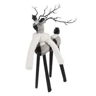 13" Black & White Deer Winter Woodlands Tabletop Accent by Ashland® | Michaels Stores