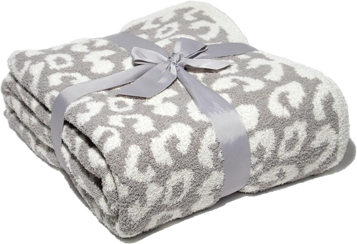 Luxury Wild Leopard Throw Blanket - Super Soft Cozy Cable Knitted Blanket, Plush Polyester Revers... | Amazon (US)