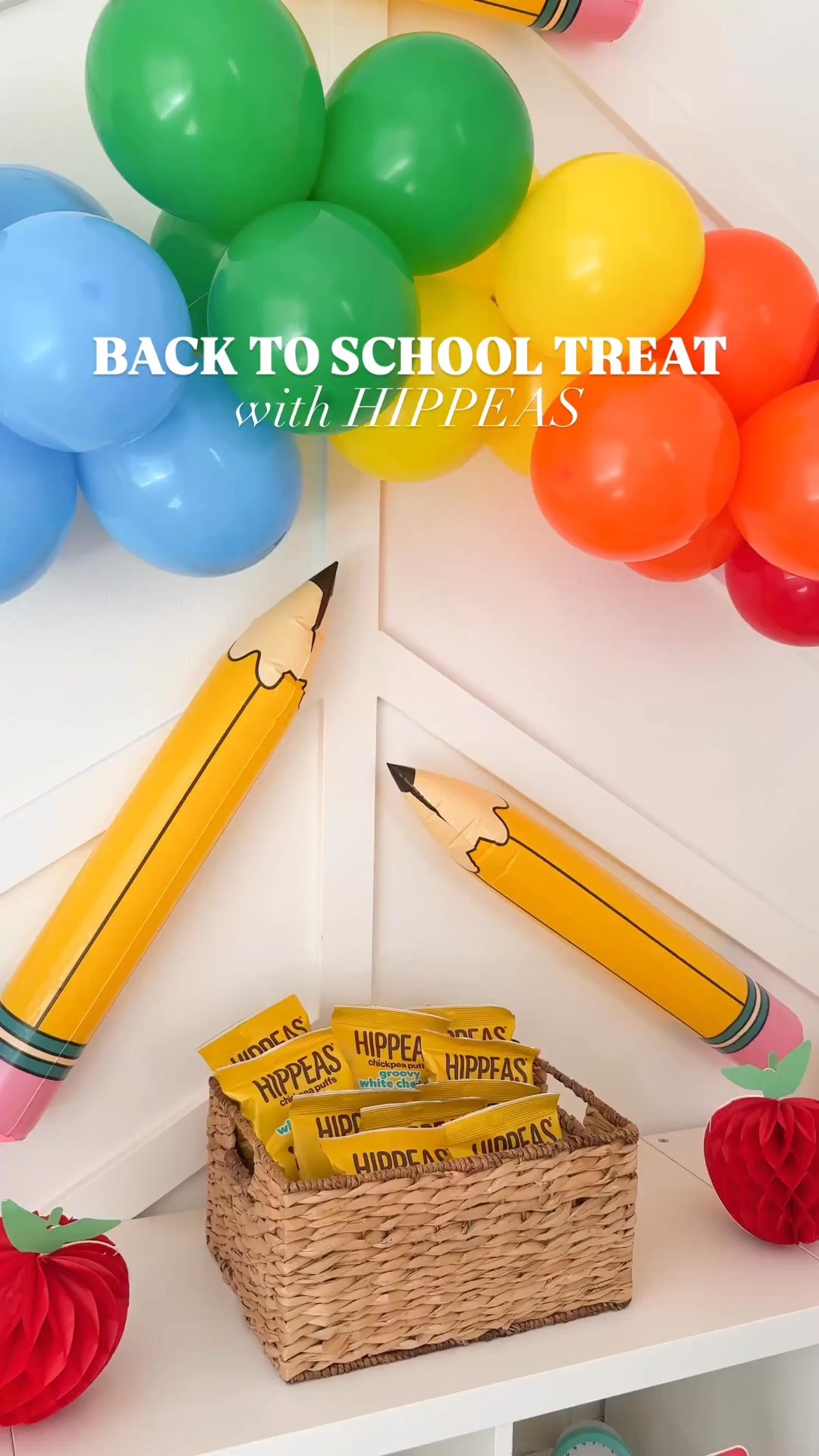 Back-to-school surprise for my girls! To make their upcoming school year feel extra special, I put together this little set up in their playroom and stocked up on @hippeas_snacks Groovy White Cheddar Puffs. They're baked, delicious, packed with fiber - and the 18-pack from Amazon makes it so easy! The girls loved it! #backtoschool #snackideas #founditonamazon

Chickpea puffs, back to school decorations, pencil gift boxes, maxi dress, kids dress, kids chair and table, rug, pendant shade, cube storage organizer 

#LTKHome #LTKKids #LTKFindsUnder50