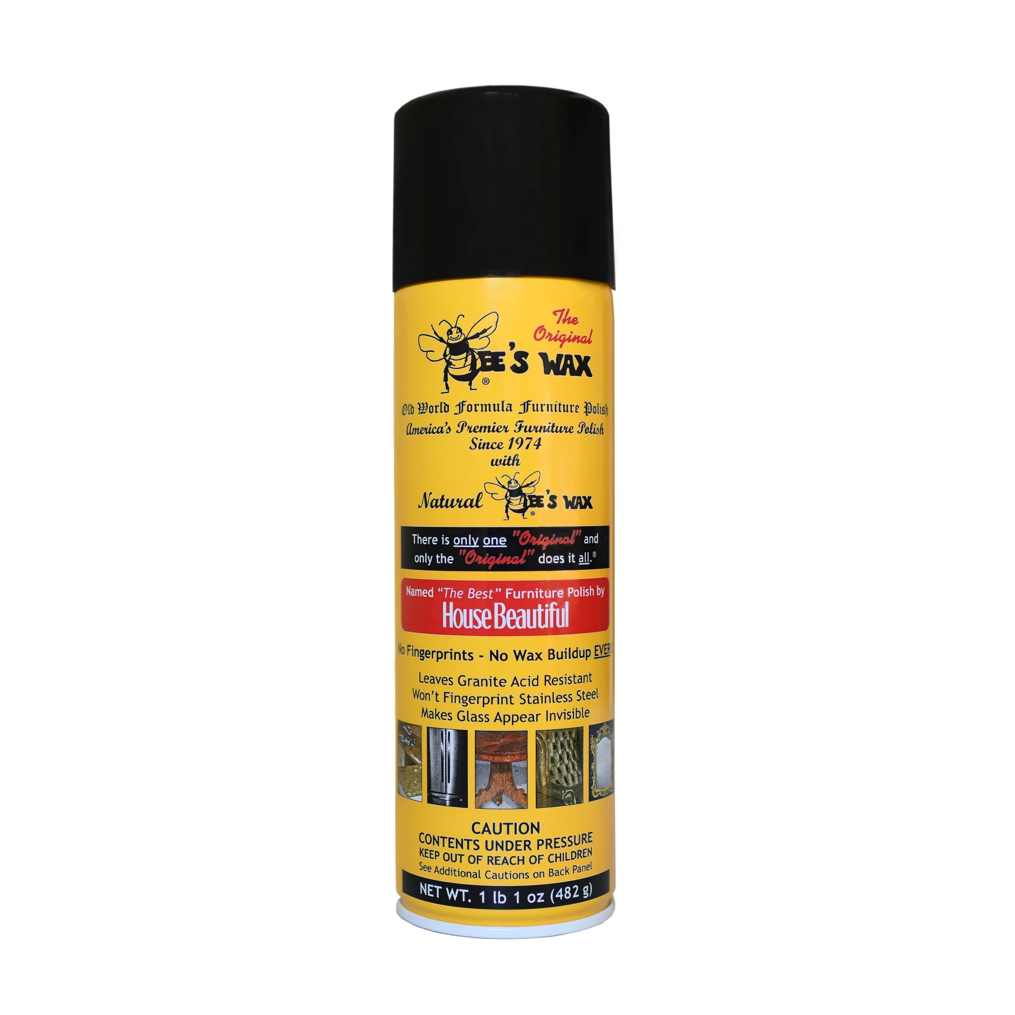 The Original Bee's Wax (Beeswax) Polish, Old World Formula Furniture Polish, Spray, Lemon Scent, ... | Walmart (US)