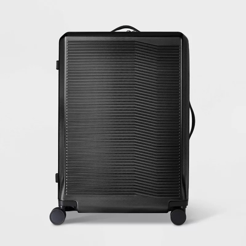 Hardside Large Checked Spinner Suitcase - Open Story™ | Target
