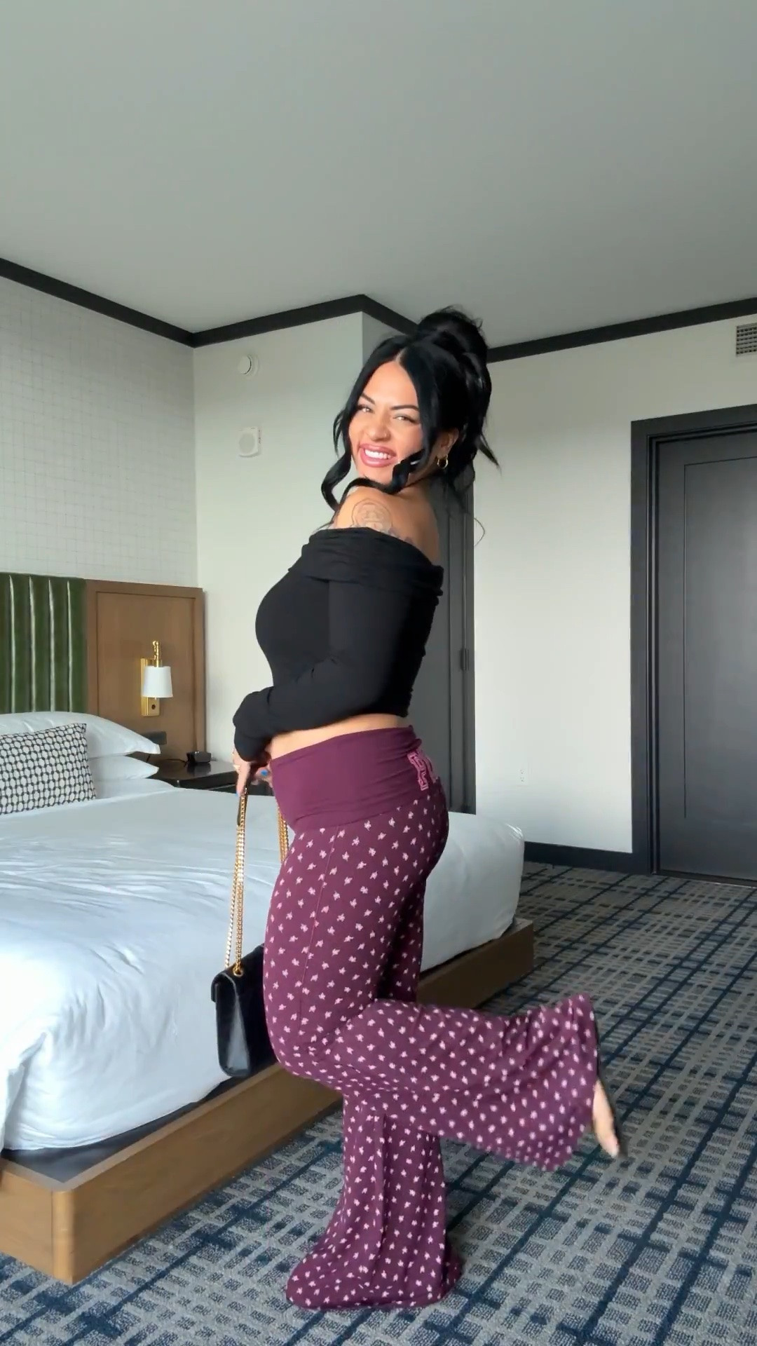 i’m wearing the super flare in the first two outfits, and the og flare in the last. which flare is your vibe?  they’re both such a confidence booster!! 

size large in bottoms and medium in tops! 🤍

Victoria secret, @victoriassecret , polka dots, flare leggings, midsize, tori block

#LTKgrwm #LTKootd #LTKMidsize