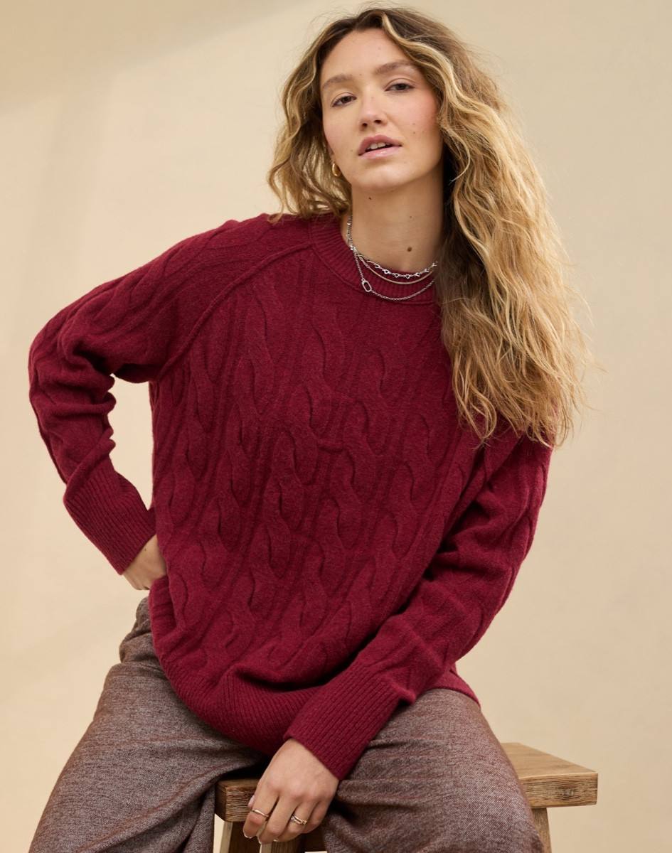 Oversized aerie fall sweater 💌

#LTKSeasonal #LTKSaleAlert #LTKFindsUnder50